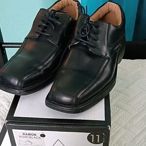 RUDSAK Black Men's Oxfords